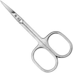 Pfeilring Cuticle Scissors 9 cm Nickel-Plated Curved
