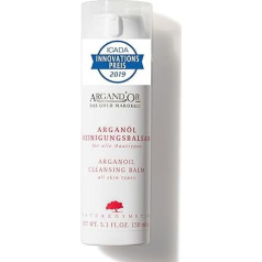 ARGAND'OR Argan Oil Cleansing Balm 150 ml ICADA Innovation Award Gentle Facial Cleansing Removes Dirt and Make-Up Gentle Vegan Organic Natural Cosmetics