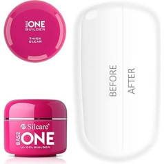 Base One Thick Clear 50g UV Gel Nails Acid Free Builder Silcare