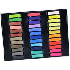 36 Temporary Temperature Hair Dye Hair Colour Chalk Hair Dye DIY Hair Dye Wax Crayons