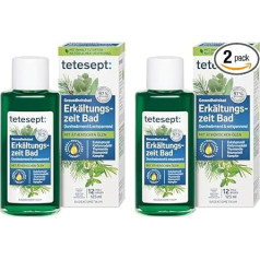 tetesept Bath Concentrate Cold Time 125 ml (Pack of 2)