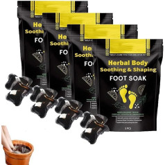 IFFANY Fulvic Soak Detox Parasite Bath Herbal Detox Shaping Cleansing Foot Bath Beads Body Detox Foot Bath Beads Relax Your Body