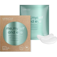 - Silicone care eye pads with hyaluronan from Apricot I eye care with hyaluronic anti-ageing for eyes, anti-wrinkle pads, reusable silicone pads