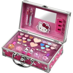 Hello Kitty Maletin Aluminio Maquillaje Solder 31 Pz