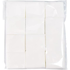 1200 Pieces Cotton Makeup Remover Square Pads for Beauty Salon Tattoo Effective Cosmetic Cotton Squares Nail Polish Wipes