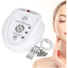 Diamond Dermabrasion Machine, 3-in-1 Microdermabrasion Device, Face Care, Hydrafacial Device for Face, Forehead, Chest, Nose, Neck and Eye Area, 220 V, 60 W