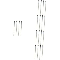 Shadow Brushes for Nose Eyebrow Brush Angled Eyeshadow Brush Spoolie Brush Eyeshadow Brush Makeup Tools Miss Angled Brush Chamfer Pack of 20