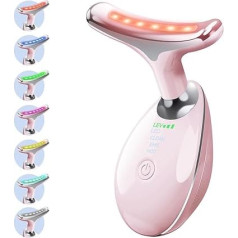 Gesichtsmassagegerät, Schönheitsgerät für Gesicht und Hals, Hochfrequenz Vibration Straffende Faltenentfernungsgerät, Anti-Aging Gesichtsformungsgerät für Frauen Nackenpflege