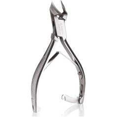 Mr. Fuss® Head Cutter Nail Clippers for Toenails 14 cm - Stainless Steel Instruments - Curved Blade 22 mm