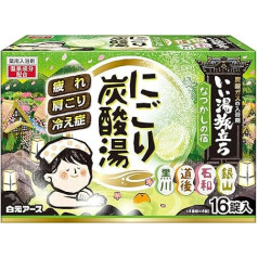 Iiyu Tabidachi Nigori Carbonated Bath Bomb - 16pc - Natukashinoyado