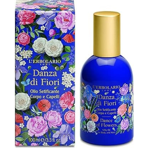 L'Erbolario Danza Di Fiori Silky Oil for Body and Hair 100 ml