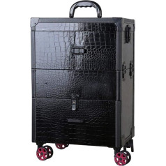 Multifunktionaler Aufbewahrungswagen, Service Utility Carts Make-Up Trolley Koffer ，Kosmetik Beauty Trolley Box ，Aufbewahrung Friseur Organizer Für Salon, Beauty Studio Aufbewahrungswagen Handw