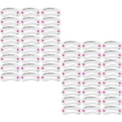 Eyebrow Stencil, Eyebrow Stencil, Eyebrow Stencil, Eyebrow Stencil, Eyebrow Stamp, Stencil, Eyebrow Shaping Stencil, Eyebrow Care Stencil, Pack of 48