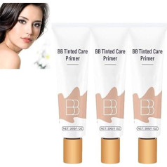 Bb Blur Tinted Moisturiser, BB Cream Tinted Moisturiser, Moisturises and Smooths Your Skin, Foundation for an Even Skin Tone, Concealer for All Skin Types (3 Pieces)