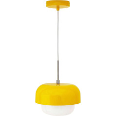 Dining Pendant Yuzu Yellow Red Lighting LED Lamp, Ceiling Lamp for Living Room Floor Restaurant Kitchen Hotel Retro Diameter: 23 cm Height: 15 cm