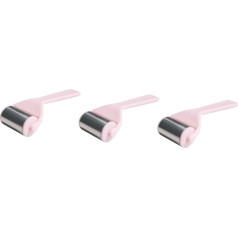 3 Pieces Roller Face Ice Ball Face Tool Household Tools Ice Roller for Face Face Ice Roller Face Ice Roller Portable Pink Beauty Instrument ABS Handle Woman
