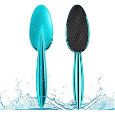 Puikos 2-in-1 Nano Glass Callus Remover with Ergonomic Handle, Wet and Dry Callus File for Foot and Hand, Waterproof Callus Removal, Quick Safe Callus Remover for Home Foot Care