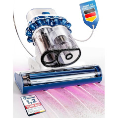 Primavella Mateo Mite Vacuum Cleaner (Standard) - Mattress Cleaner with UV Light - Removes 99.9% of All Mites - Mite Vacuum Cleaner with HEPA Filter - Ideal as a Couch Cleaner Against Dust Mites