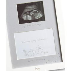 Mamas & Papas Baby Forever Treasured Cream Scan Photo Frame