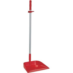 Vikan Upright Lobby Dustpan Red 56624