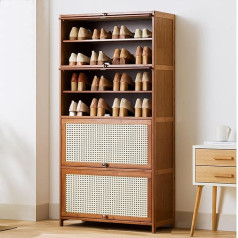 Schuhschrank Regal für Schlafzimmer Schlafsaal, mehrschichtiger hoher Schuhaufbewahrungsschrank, Flip Schublade Schuhregal schmal, Eingang Schuhaufbewahrung für Wohnzimmer, Flur
