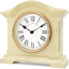Acctim 33282 Falkenburg Mantel Clock, Cream