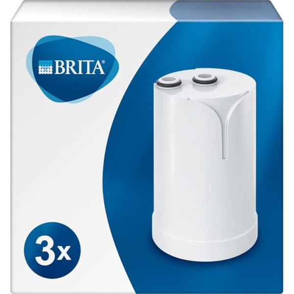 BRITA On Tap HF Water Filter Cartridge Replacement Compatible with BRITA On Tap - Pack of 3 Units