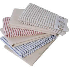 Kitchen Towels, Set of 6, 50 x 50 cm, Kitchen Towels, Terry Towels, Tea Towels, 100% Cotton