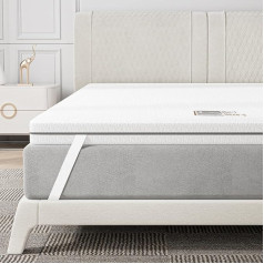 BedStory Single Memory Foam Mattress Topper 120 x 190 x 6 cm