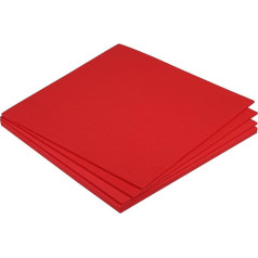 sourcing map 6 x Red EVA Foam Sheets 24x24cm 3mm Thick for Costumes, Arts and Crafts Projects