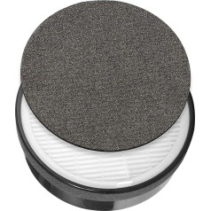 HEPA Combo Filter, Replacement Filter and Nano Silver Filter Compatible with Metrox Air Purifier ME-1522