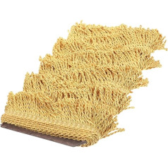 VILLFUL Twist Tassel Ear Curtain Tassel Fabric Trim Curtains Edge Fringe Sewing Sofa Tassel Trim Decorative Curtain Strip Fringe Trim with Tassel Delicate Fringe Border Polyester