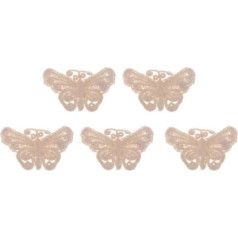 Colcolo 6X 5 Baumwolle Bestickte Spitze Applique Aufnähen Supplies