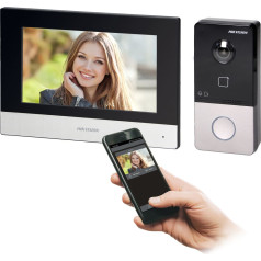 HIKVISION DS-KIS603 vienģimenes PoE video durvju ieejas komplekts ar 7