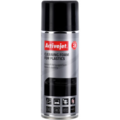 Effiki Activejet aoc-100 plastmasas putas, 400 ml. putas ar aktīvām daļiņām, noņem visa veida netīrumus no plastmasas virsmām. neaizstājams katrā birojā, ideāli piemērots klaviatūru, monitoru korpusu, datoru utt. tīrīšanai.