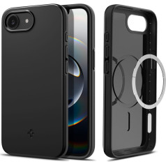 Spigen Korpuss iPhone 16e Thin Fit Mag - melns