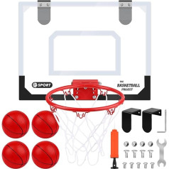 Dreamon Mini Basketballkorb Kinder, Basketball Set Indoor für Zimmer mit Ball