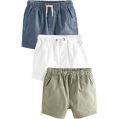 NEXT 3 Pack Pull On Shorts