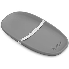 Evolur Eva Changing Mat in Dark Grey