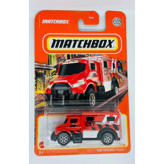 Matchbox 2022 - MBX Armored Truck - Red - 85/100 - Continental Security Transport