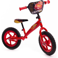 Huffy Boys and Girls Disney Cars Balance Bike, Red, S