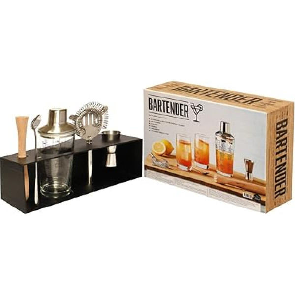 Coffret Bartender: Le kit du parfait mixologiste - pour des cocktails made in U.S.A.