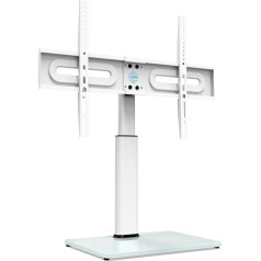 FITUEYES TV Stand for 32 to 65 Inch TVs Height-Adjustable Rotatable Max. VESA 600 x 400