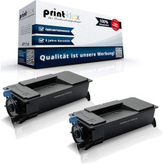 2 x Print-Klex Toner Cartridges Compatible with Kyocera Ecosys P 3060 DN P 3145 DN P 3150 DN P 3155 DN P 3260 DN 1T02T90NL0 TK 3160 TK3160 TK-3160 Black - Office Light Series