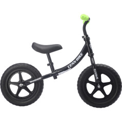 Lean Trike Cross-country velosipēds SPRINTO Push-off velosipēds Melns