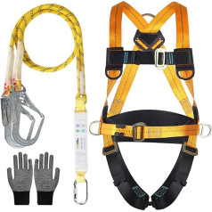 Safety belt, 5-point safety harness with fall protection, load capacity 150 kg