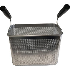Professional Pasta Cooker 1/3 with 2 Handles, Stainless Steel AISI 304, Made in Italy - FBR0273