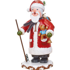 German Incense Smoker Winterchild Santa Claus - 20cm / 8inch - Authentic German Erzgebirge Smokers - Hubrig Volkskunst