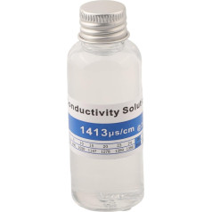 Jonikuper ORP-Tester Kalibrierlösung 50 ml, für Labor pH-Messgerät Kalibrierset für 222 MV Genauigkeit W/4,00/7,00/10,01 PH-Standards 1413 / cm (1413 μs/cm)