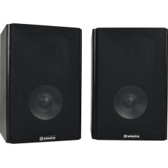 Adastra Studio Sound Bookshelf Speakers - Supplied in Pairs - 160W Peak 4 Ohm